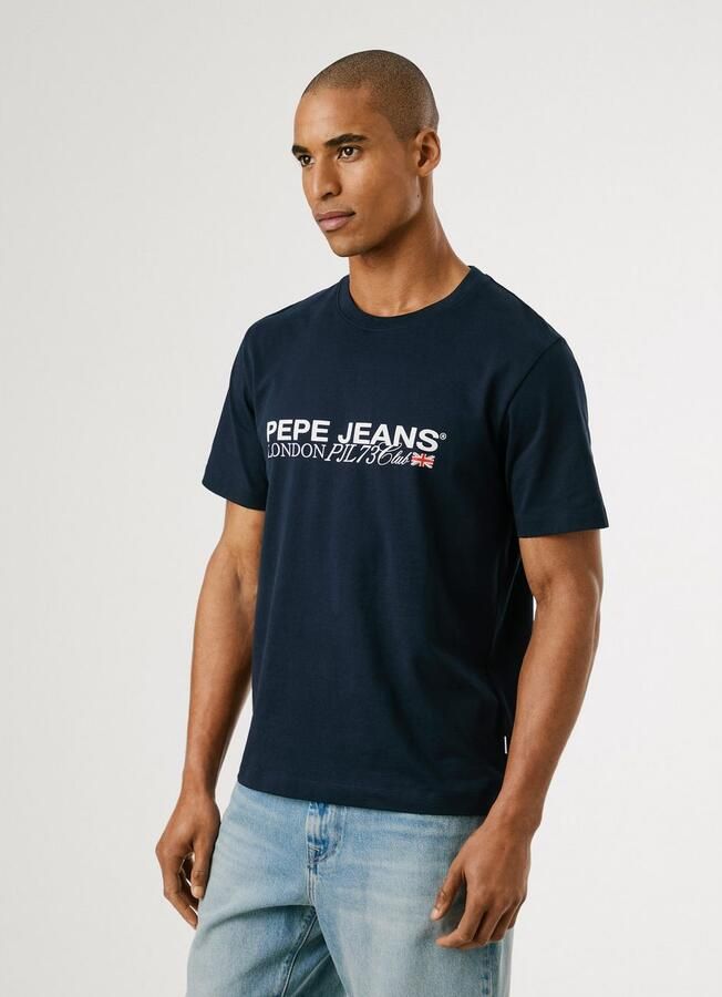 Pepe Jeans T-shirt MATTHEW TEE Regular fit met ronde hals - Foto 3