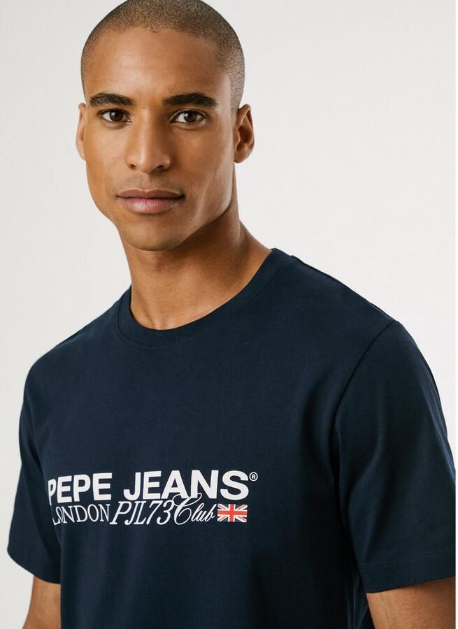 Pepe Jeans T-shirt MATTHEW TEE Regular fit met ronde hals