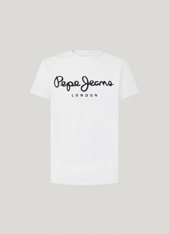 Pepe Jeans Shirt met ronde hals ORIGINAL STRETCH - Foto 4