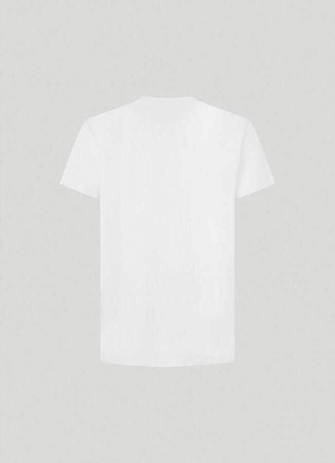 Pepe Jeans Shirt met ronde hals ORIGINAL STRETCH - Foto 5