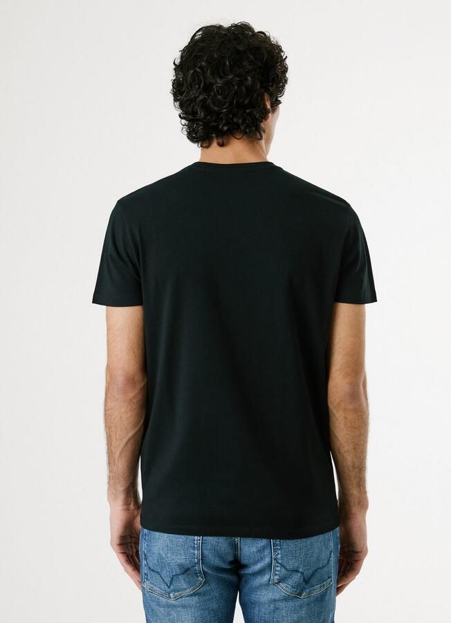 Pepe Jeans Shirt met ronde hals ORIGINAL STRETCH - Foto 5