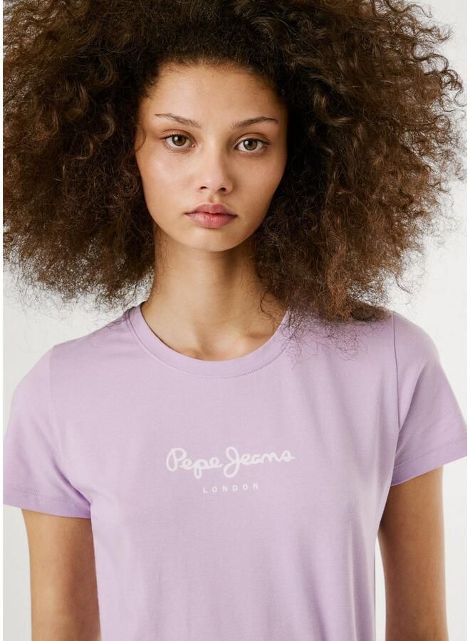 Pepe Jeans T-shirt NEW VIRGINIA met merkprint