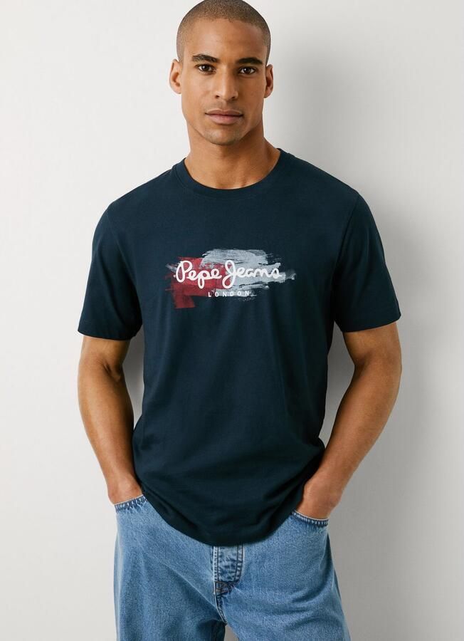 Pepe Jeans T-shirt TREY TEE met ronde hals in regular fit - Foto 3