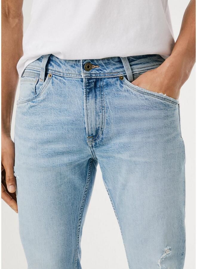 Pepe Jeans Tapred fit jeans van katoenmix - Foto 2