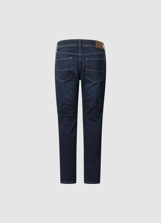 Pepe Jeans Tapered jeans STANLEY Decoratieve stiksels op de achterzakken