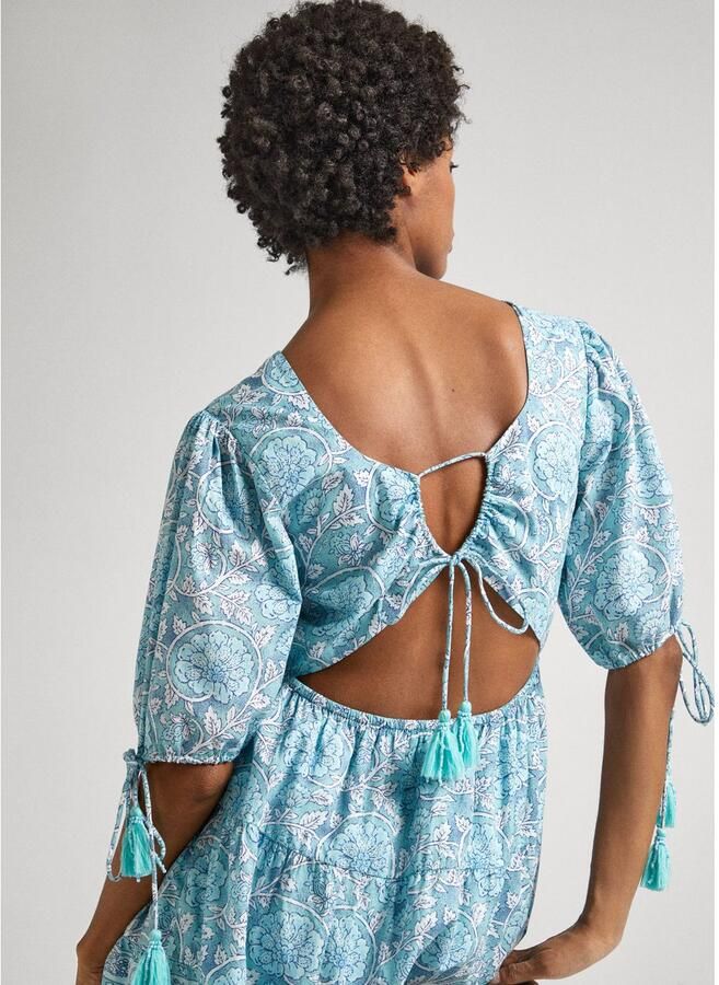 Pepe Jeans Tuniekjurk MARGOT met koord aan de rug