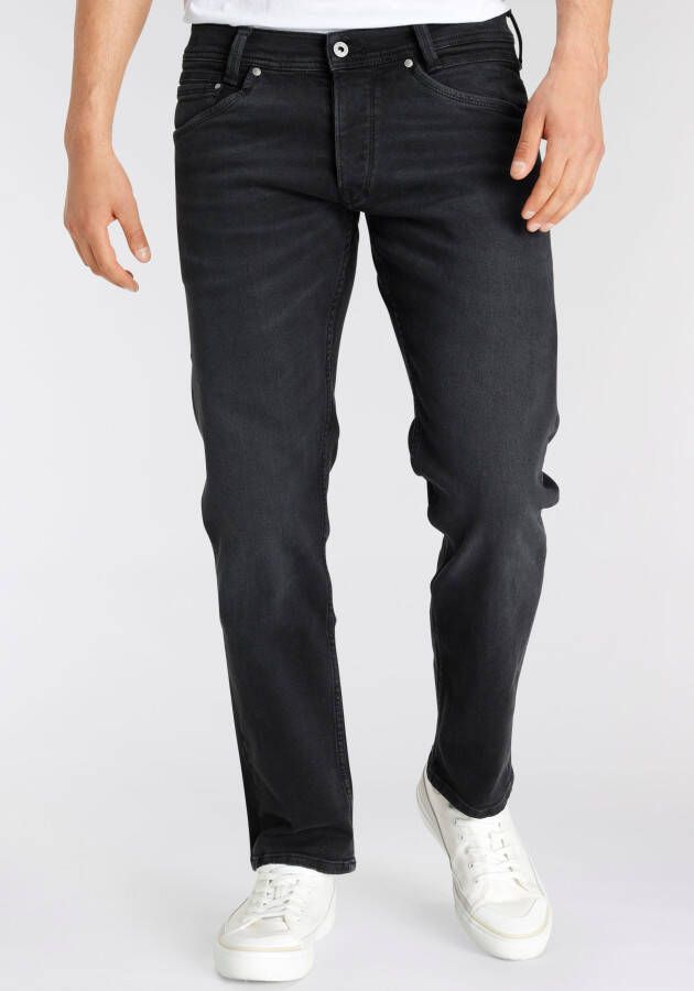 Pepe Jeans Slim-fit Jeans Black Heren