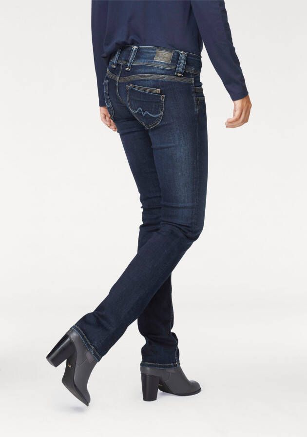 Pepe Jeans Regular fit jeans VENUS met badge