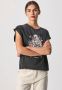 Pepe Jeans Shirt met korte mouwen CAROLINE met stoere frontprint en merkopschrift in een cool design - Thumbnail 2