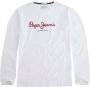 Pepe Jeans Stijlvolle katoenen T-shirt met print White Heren - Thumbnail 1