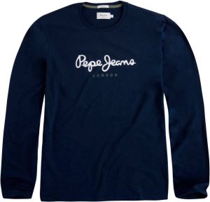 Pepe Jeans Longsleeve T-shirt Pm508209 Blauw Heren