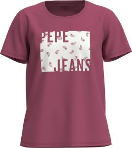 Pepe Jeans T-shirt van katoen model 'Lucie'