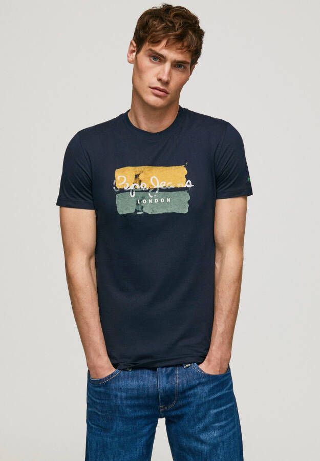 Pepe Jeans Shirt met ronde hals SANTINO