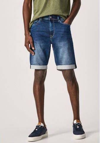 Pepe Jeans Korte regular fit jeans met stretch model 'Jack'