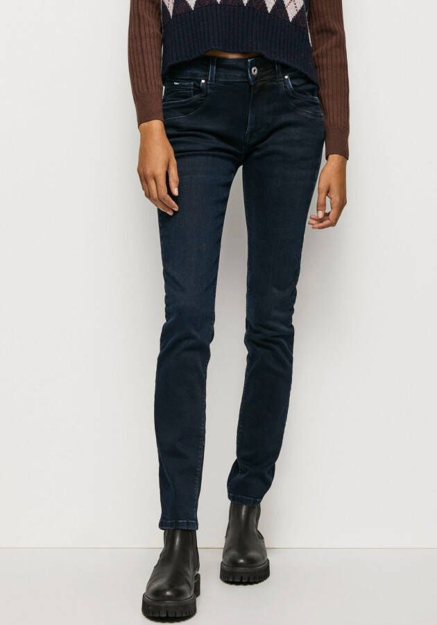 Pepe Jeans Slim fit jeans BROOKES Slim pasvorm met normaal hoge band en stretchaandeel