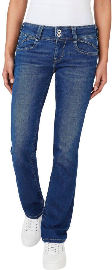 Pepe Jeans Straight jeans NEW GEN met 2-knoopsluiting