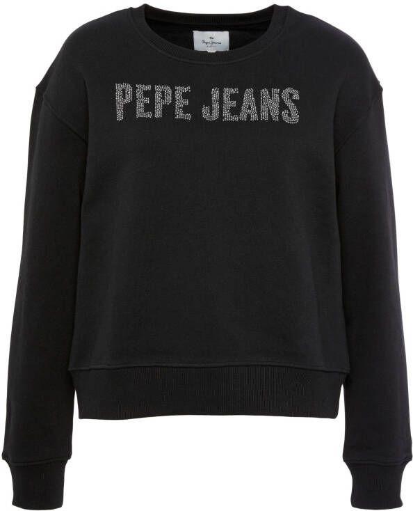 Pepe Jeans Sweatshirt DEBBIE met strasapplicatie