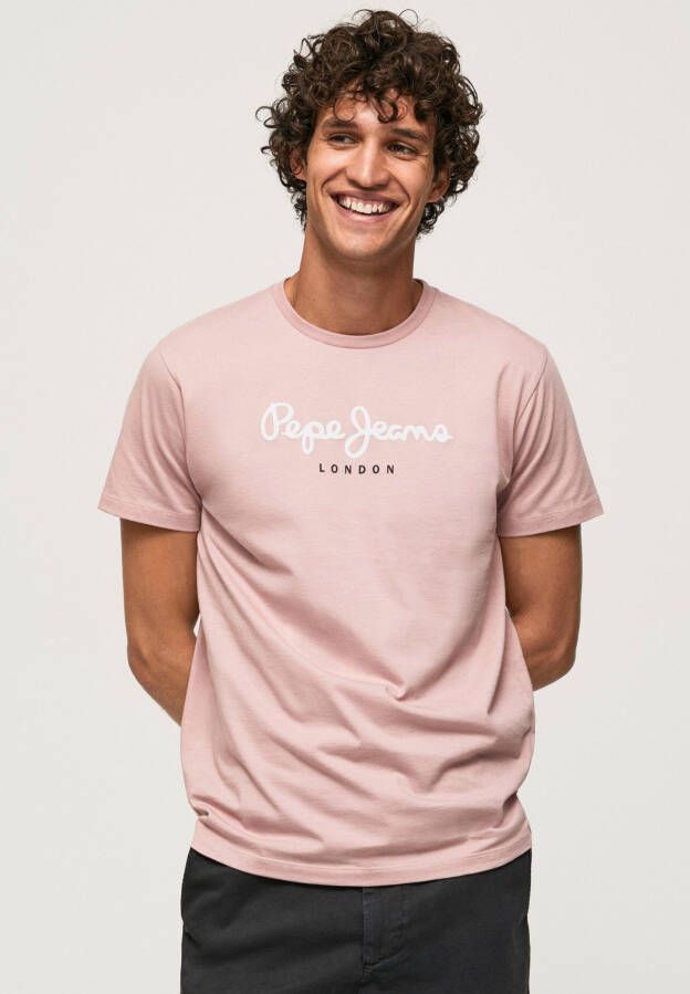 Pepe Jeans T-shirt van katoen model 'Eggo'