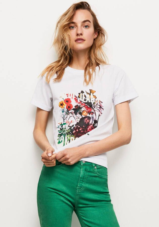 Pepe Jeans T-shirt in oversized pasvorm en met leuke karakteristieke frontprint