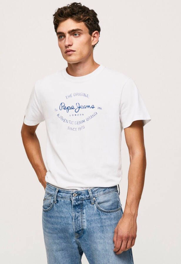 Pepe Jeans T-shirt met ronde hals model 'RIGLEY'