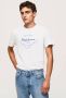 Pepe Jeans T-shirt met ronde hals model 'RIGLEY' - Thumbnail 2