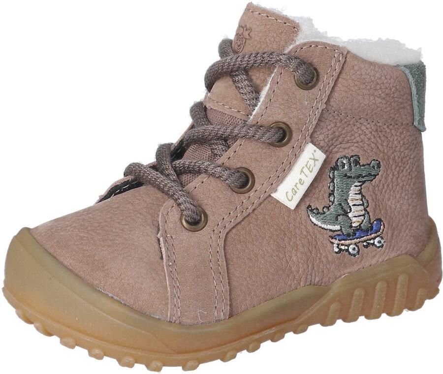 PEPINO by RICOSTA Babyschoentjes Dusty WMS: wijd Babystiefel winterlaars veterschoen met verwar de schapenwol - Foto 8