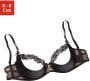 Petite fleur gold Kwart-bh met beugels en licht gewatteerde cups sexy lingerie sexy ondergoed - Thumbnail 1