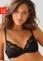 Petite fleur gold Kwart-bh met variabel kant bij de buste sexy lingerie sexy ondergoed - Thumbnail 1