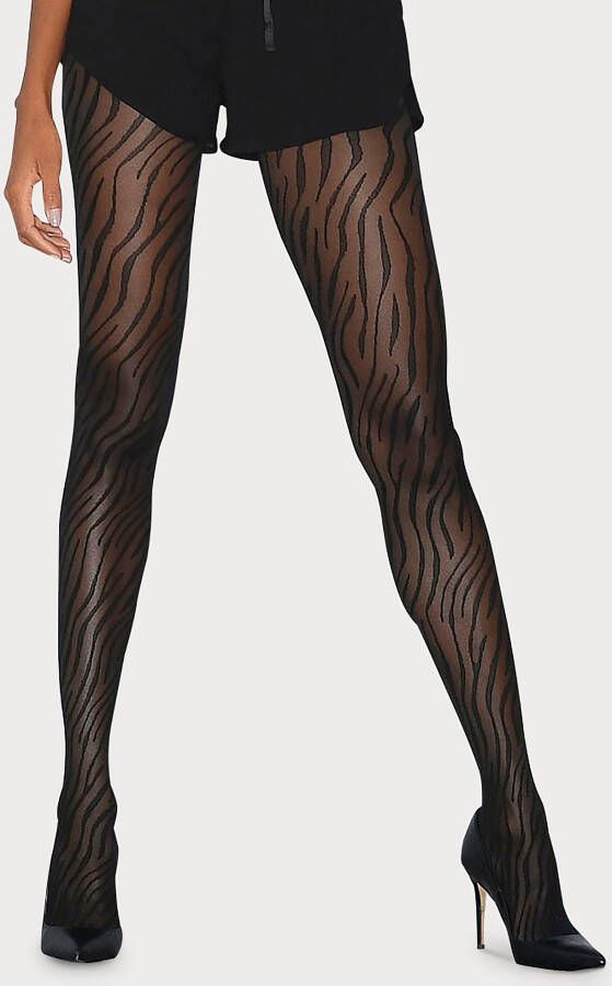 Petite fleur gold Panty met animal-print