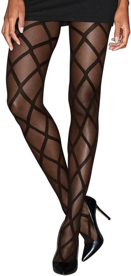 Petite fleur gold Panty met grafisch patroon