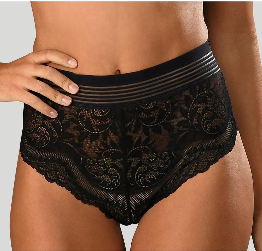 Petite fleur gold High-waist-slip met elegante kant - Foto 9