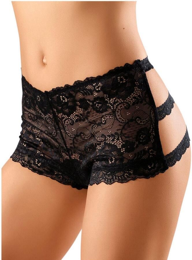 Petite fleur gold Hipster met open kruisje in bandjes-look