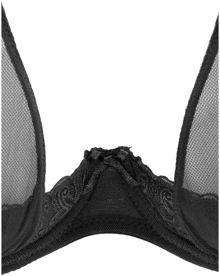 Petite fleur gold Kwart-bh met beugel en fijne nekbandjes sexy dessous - Foto 2