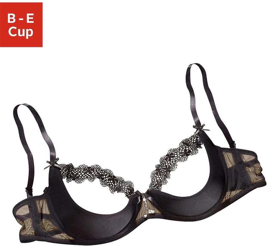 Petite fleur gold Kwart-bh met beugels en licht gewatteerde cups sexy lingerie sexy ondergoed