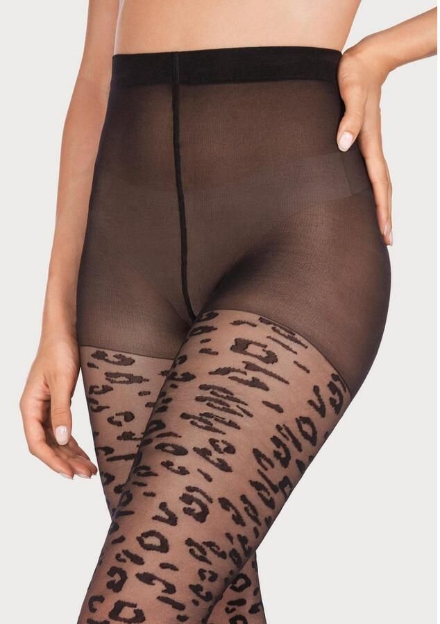 Petite fleur gold Panty met animalmotief