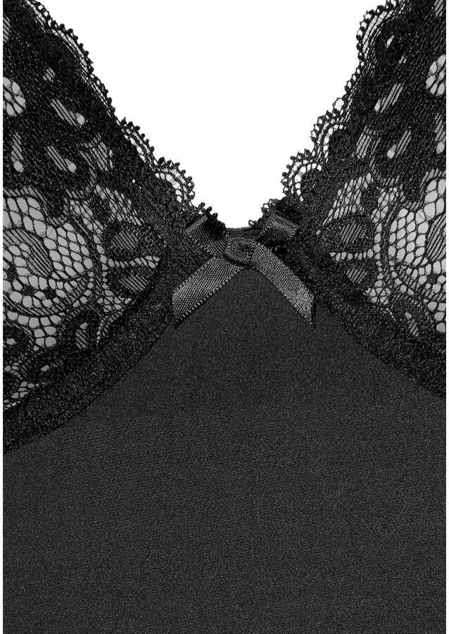 Petite fleur gold Set: lijfje met jarretel bandjes sexy lingerie sexy ondergoed (2-delig Met string) - Foto 3