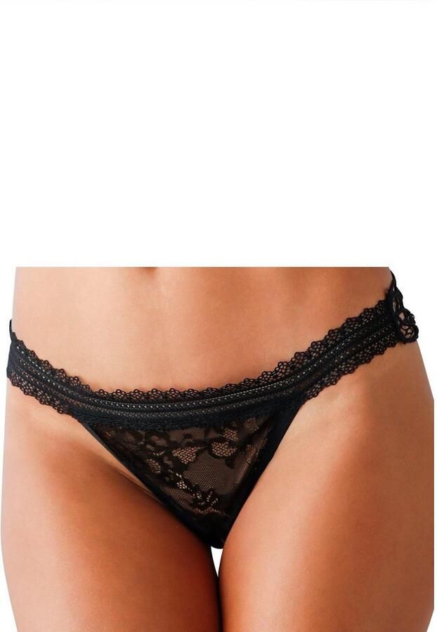 Petite fleur gold String-ouvert Dessous met chic guipure-borduursel - Foto 3