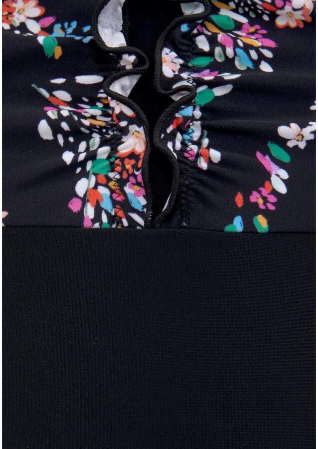 Petite fleur Badpak met shaping-inzet met onderborst-elastiek met geïntegreerde softcups - Foto 2