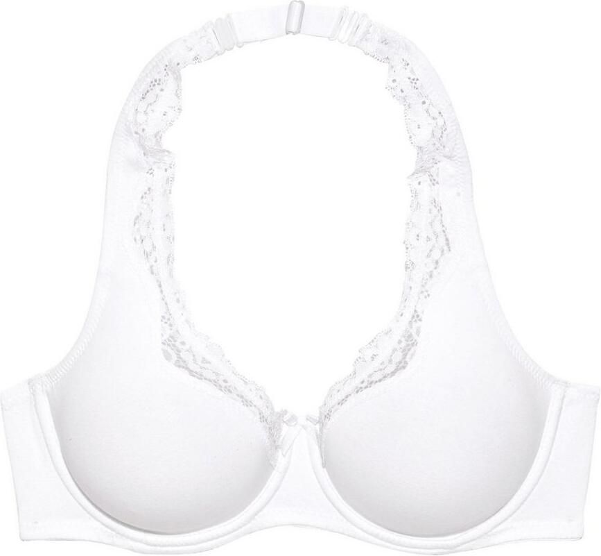Petite fleur Beugel-bh met draagvariant haltermodel basic dessous (Set van 2) - Foto 3