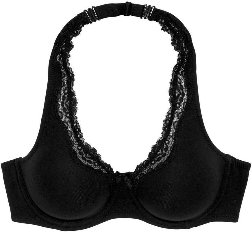 Petite fleur Beugel-bh met draagvariant haltermodel basic dessous (Set van 2) - Foto 2