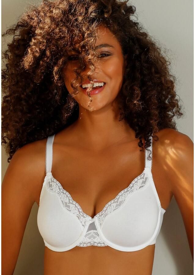 Petite fleur Beugel-bh met fijne jacquard-kant (2-delig Set van 2) - Foto 5