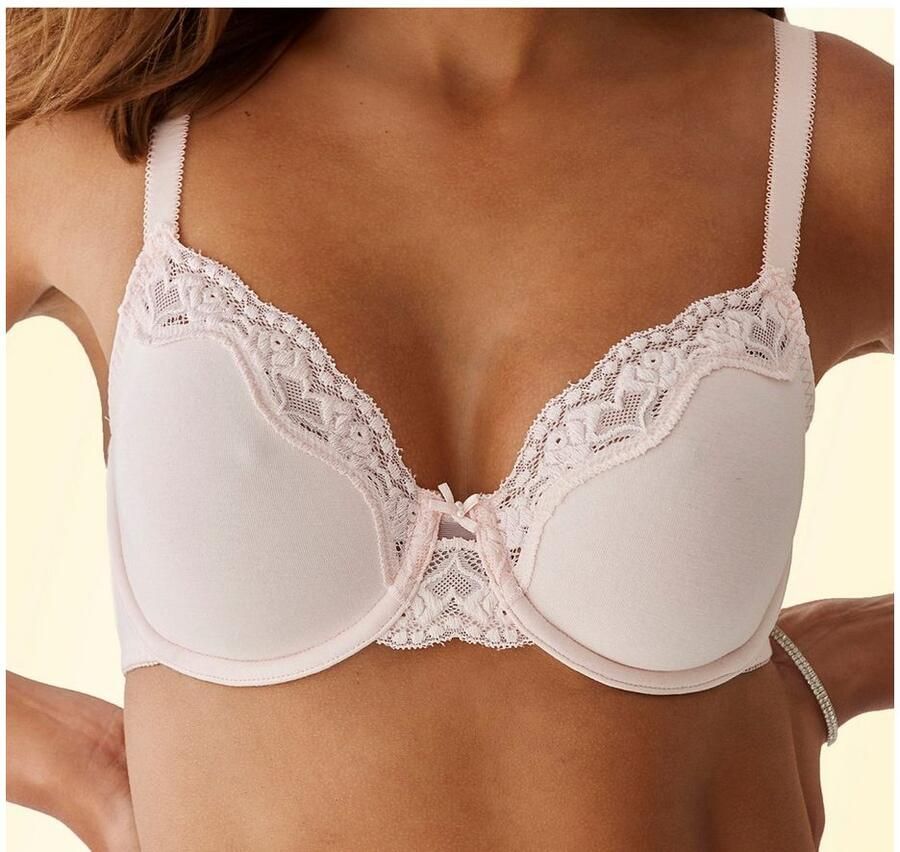 Petite fleur Beugel-bh met fijne jacquard-kant (2-delig Set van 2) - Foto 3