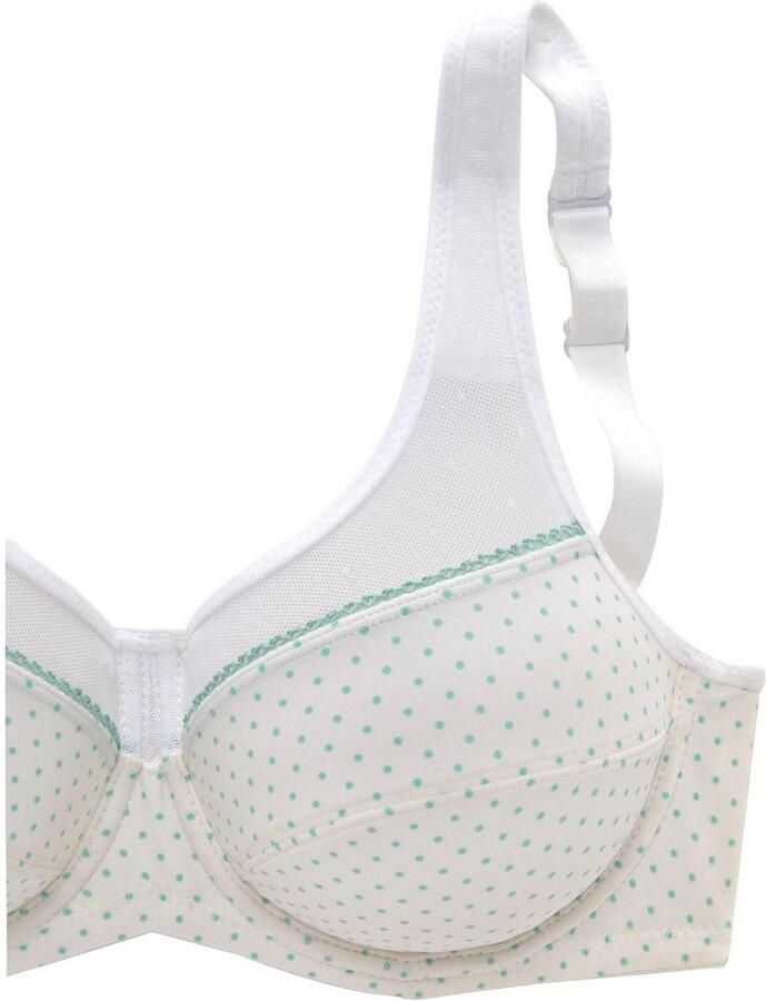 Petite fleur Beugel-bh met netinzetten (Set van 2) - Foto 3