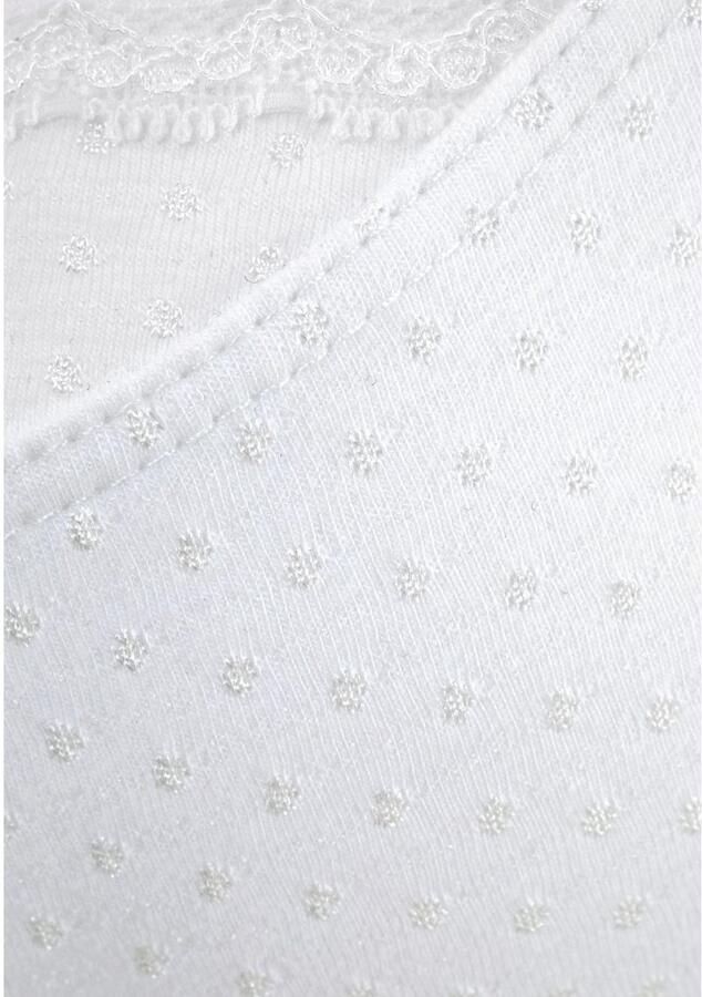 Petite fleur Beugel-bh van katoen-jacquard in dirndl-model dessous (Set van 2) - Foto 7