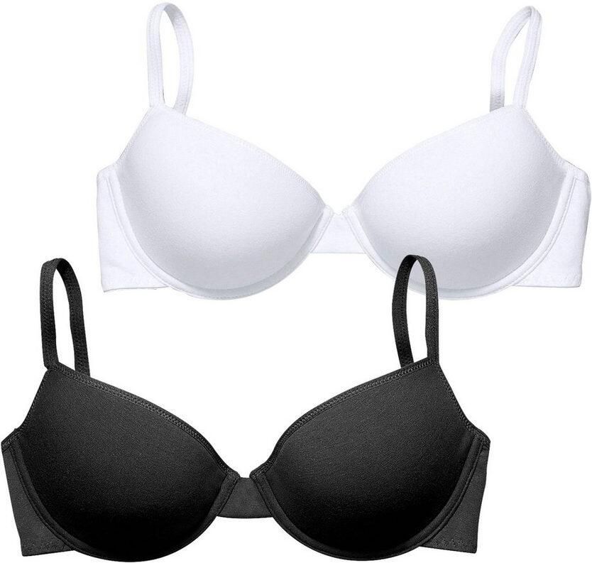 Petite fleur Bh met steuncups met beugel van katoen (Set van 2) - Foto 3