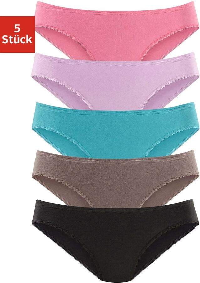 Petite fleur Bikinibroekje elastische katoenkwaliteit (5 stuks Set van 5) - Foto 4