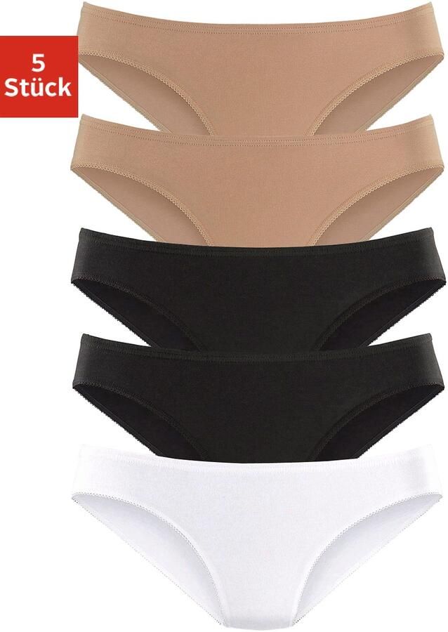 Petite fleur Bikinibroekje elastische katoenkwaliteit (5 stuks Set van 5) - Foto 4