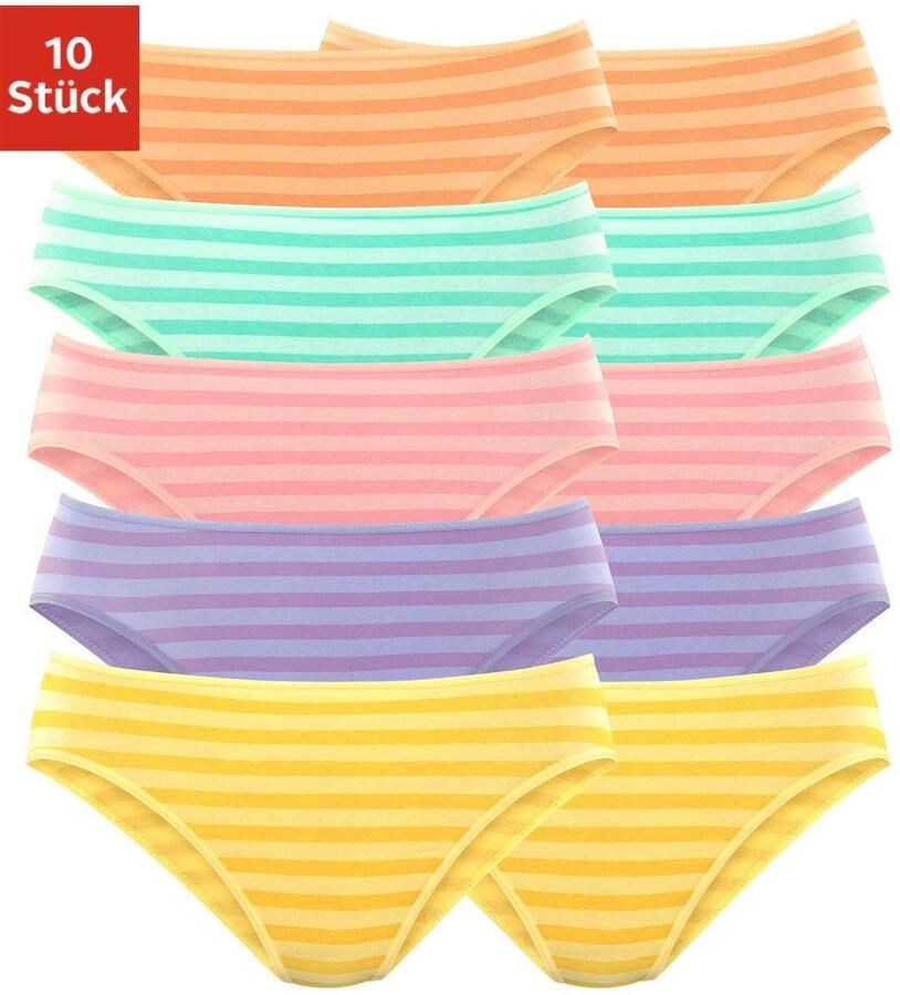 Petite fleur Bikinibroekje van elastisch katoen (set 10 stuks 10 stuks) - Foto 4
