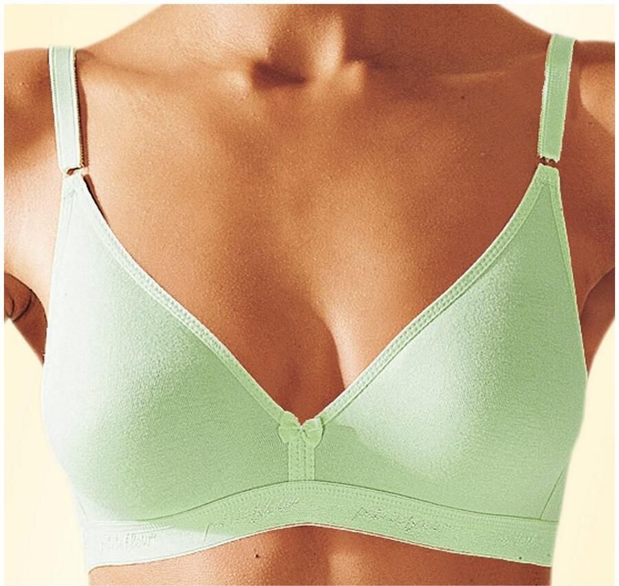 Petite fleur Bralette-bh zonder beugels driehoeksvorm (Set van 3)