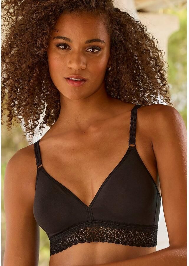 Petite fleur Bralette-bh zonder beugels in een attractieve verpakking met 2 stuks (Set van 2)